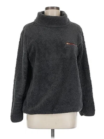 Pre-owned Unbranded Turtleneck Sweater In Gray