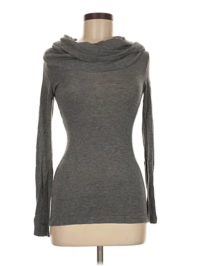 Pre-owned Unbranded Turtleneck Sweater In Gray