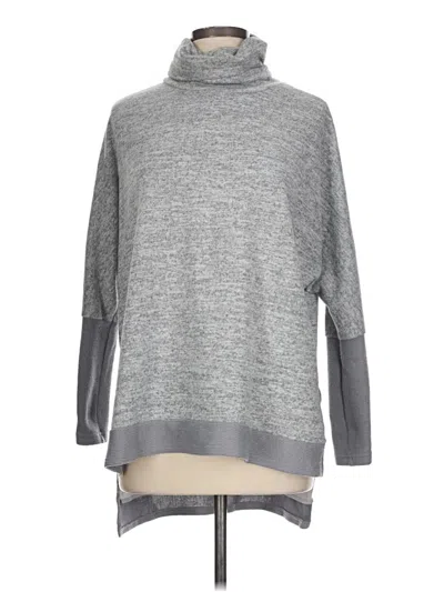 Pre-owned Unbranded Turtleneck Sweater In Gray