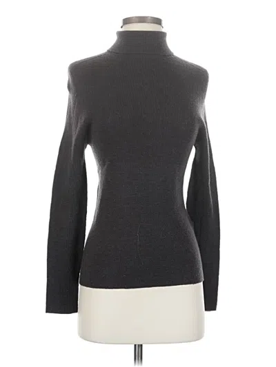 Pre-owned Unbranded Turtleneck Sweater In Gray