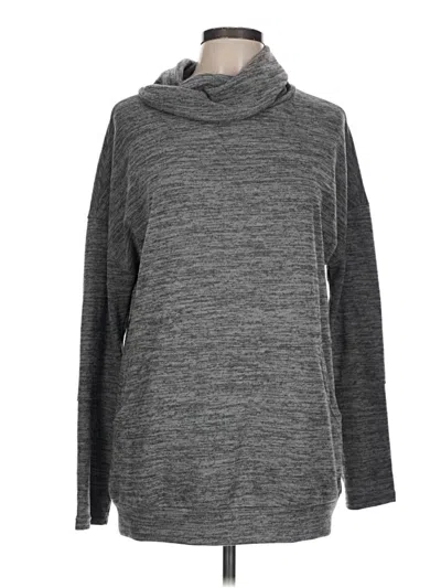 Pre-owned Unbranded Turtleneck Sweater In Gray