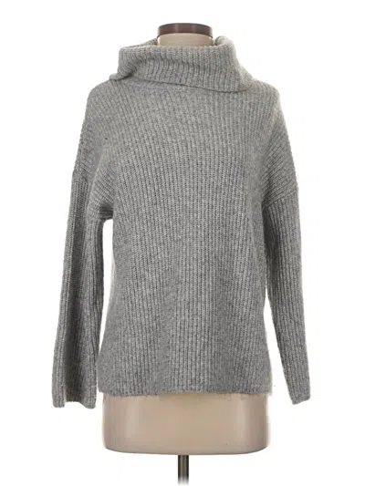 Pre-owned Unbranded Turtleneck Sweater In Gray