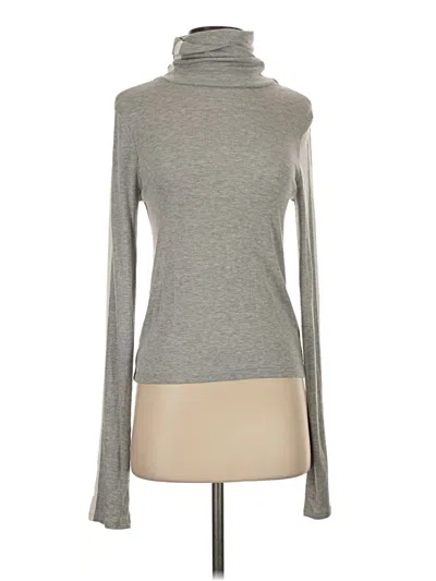 Pre-owned Unbranded Turtleneck Sweater In Gray