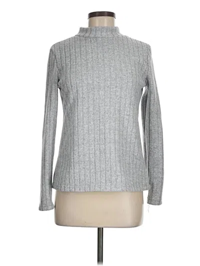 Pre-owned Unbranded Turtleneck Sweater In Gray