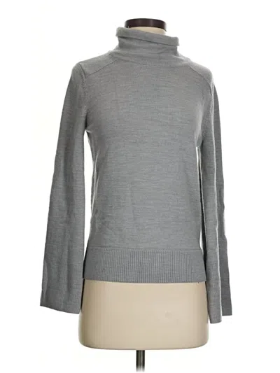 Pre-owned Unbranded Turtleneck Sweater In Gray