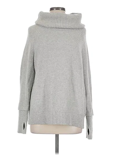 Pre-owned Unbranded Turtleneck Sweater In Gray