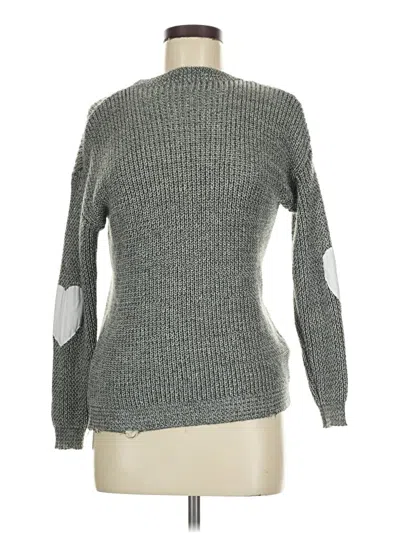 Pre-owned Unbranded Turtleneck Sweater In Gray