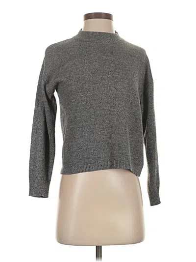 Pre-owned Unbranded Turtleneck Sweater In Gray