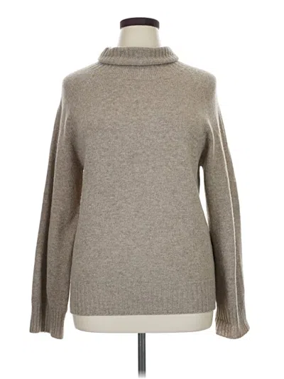 Pre-owned Unbranded Turtleneck Sweater In Gray