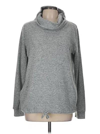 Pre-owned Unbranded Turtleneck Sweater In Gray