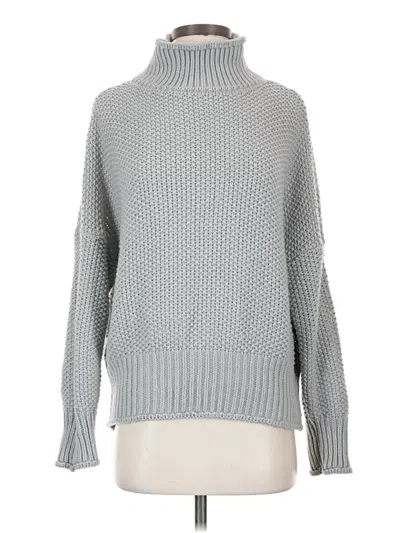 Pre-owned Unbranded Turtleneck Sweater In Gray