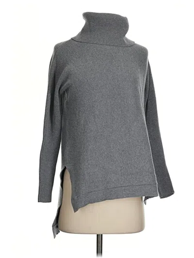Pre-owned Unbranded Turtleneck Sweater In Gray