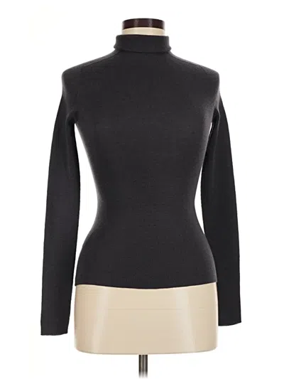 Pre-owned Unbranded Turtleneck Sweater In Gray