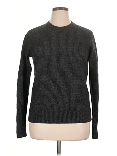 Pre-owned Unbranded Turtleneck Sweater In Gray
