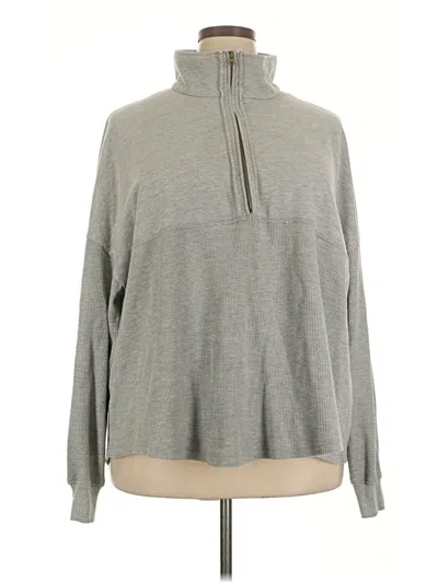 Pre-owned Unbranded Turtleneck Sweater In Gray