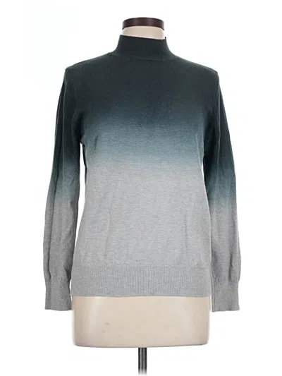 Pre-owned Unbranded Turtleneck Sweater In Gray