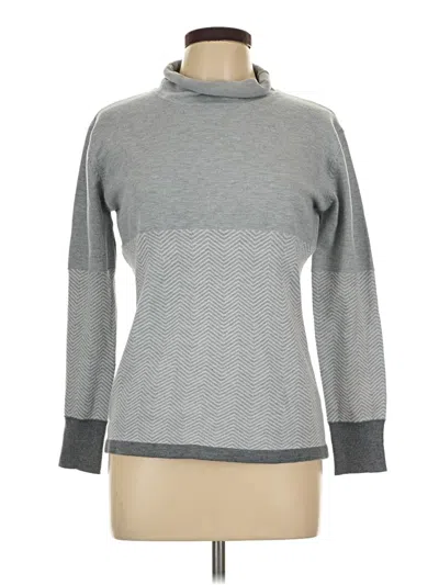 Pre-owned Unbranded Turtleneck Sweater In Gray