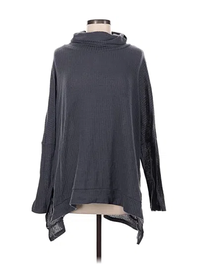 Pre-owned Unbranded Turtleneck Sweater In Gray