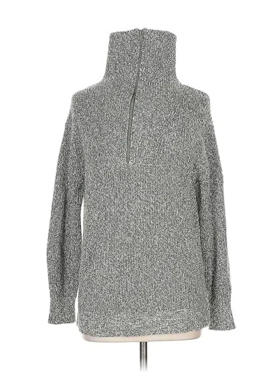 Pre-owned Unbranded Turtleneck Sweater In Green