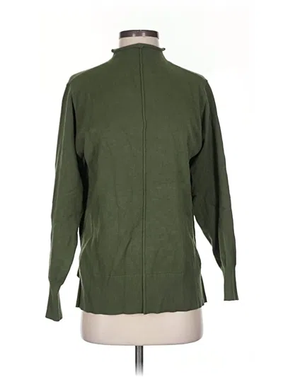 Pre-owned Unbranded Turtleneck Sweater In Green