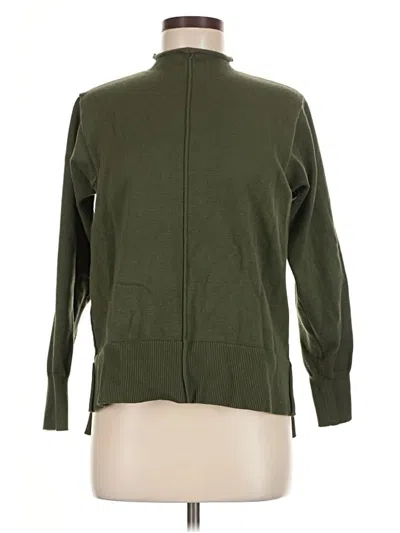 Pre-owned Unbranded Turtleneck Sweater In Green