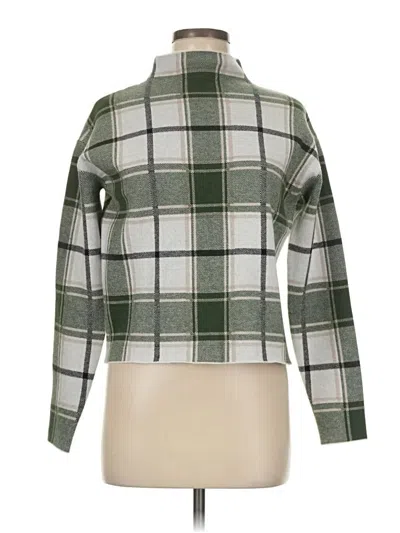 Pre-owned Unbranded Turtleneck Sweater In Green