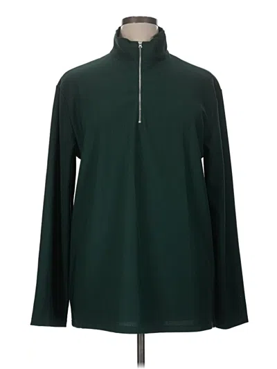 Pre-owned Unbranded Turtleneck Sweater In Green