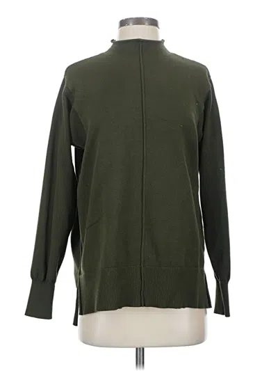 Pre-owned Unbranded Turtleneck Sweater In Green