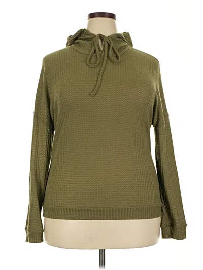 Pre-owned Unbranded Turtleneck Sweater In Green