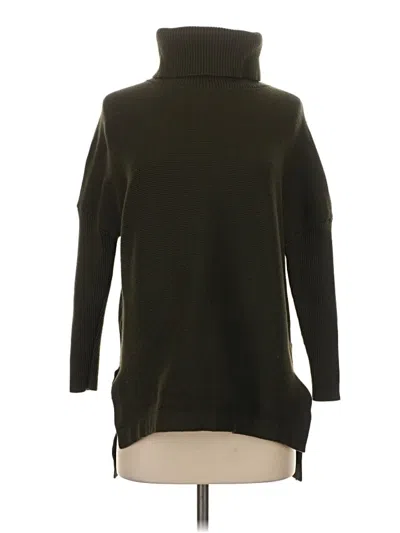 Pre-owned Unbranded Turtleneck Sweater In Green