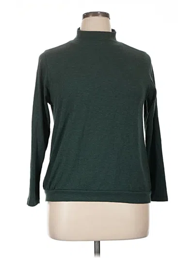 Pre-owned Unbranded Turtleneck Sweater In Green