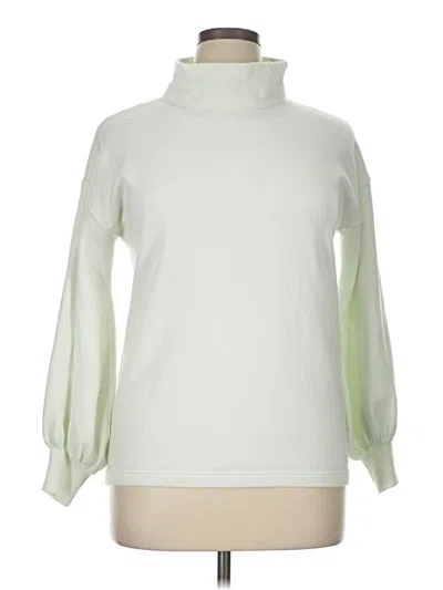 Pre-owned Unbranded Turtleneck Sweater In Green