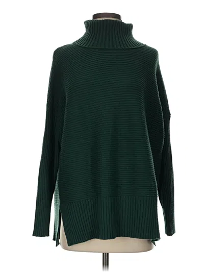 Pre-owned Unbranded Turtleneck Sweater In Green