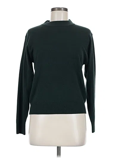 Pre-owned Unbranded Turtleneck Sweater In Green
