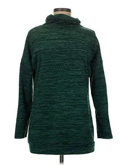 Pre-owned Unbranded Turtleneck Sweater In Green