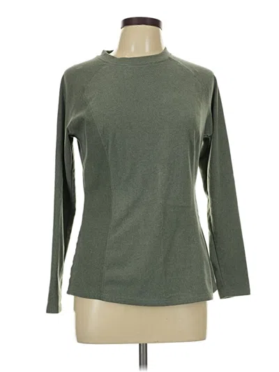Pre-owned Unbranded Turtleneck Sweater In Green