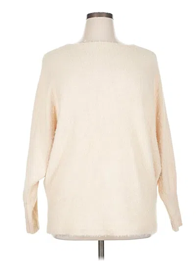 Pre-owned Unbranded Turtleneck Sweater In Ivory