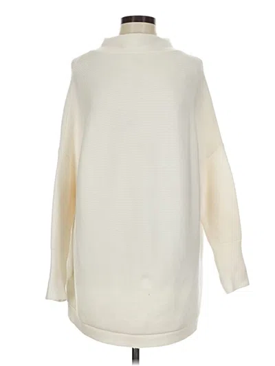 Pre-owned Unbranded Turtleneck Sweater In Ivory