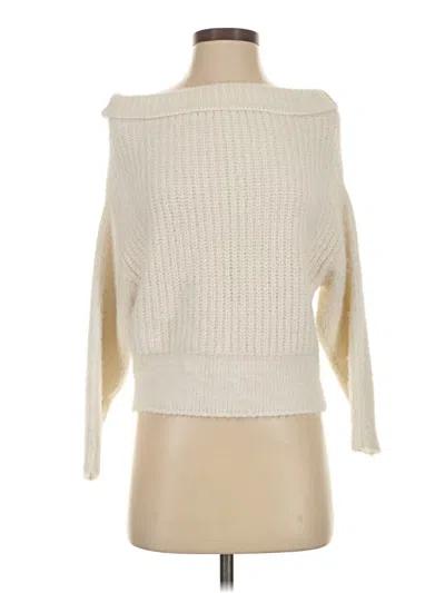 Pre-owned Unbranded Turtleneck Sweater In Ivory