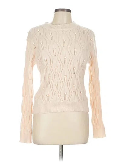 Pre-owned Unbranded Turtleneck Sweater In Ivory