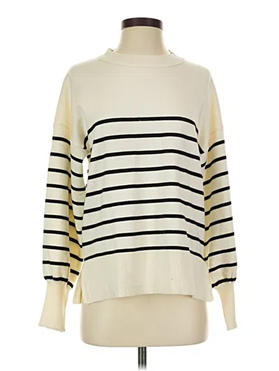Pre-owned Unbranded Turtleneck Sweater In Ivory
