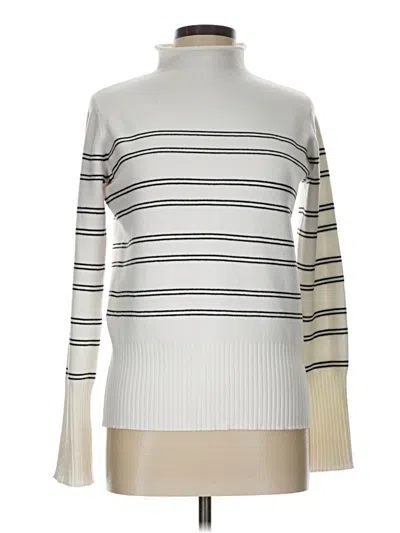 Pre-owned Unbranded Turtleneck Sweater In Ivory