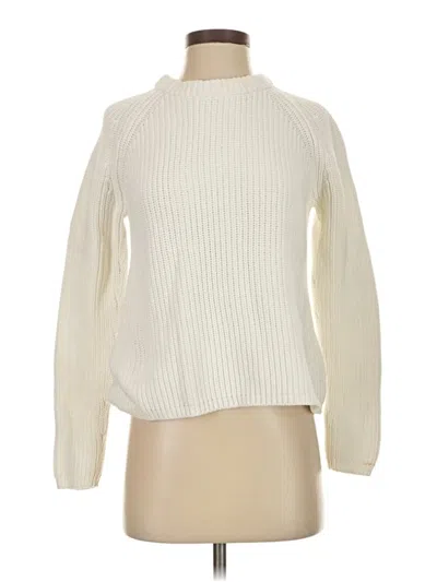 Pre-owned Unbranded Turtleneck Sweater In Ivory