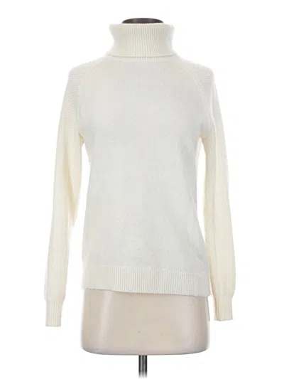 Pre-owned Unbranded Turtleneck Sweater In Ivory