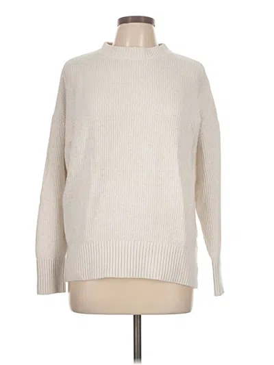 Pre-owned Unbranded Turtleneck Sweater In Ivory