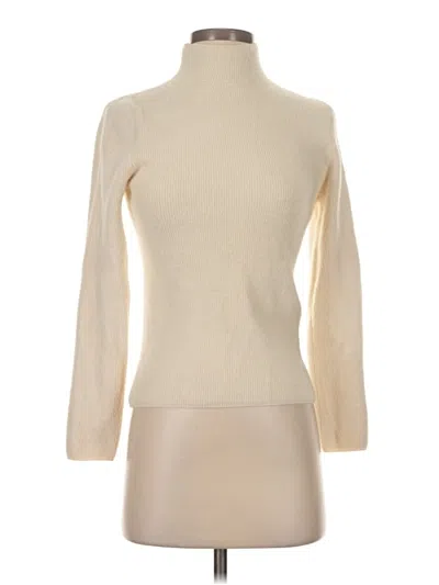 Pre-owned Unbranded Turtleneck Sweater In Ivory