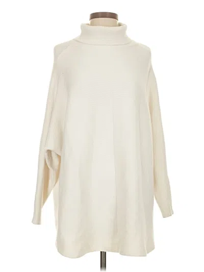 Pre-owned Unbranded Turtleneck Sweater In Ivory