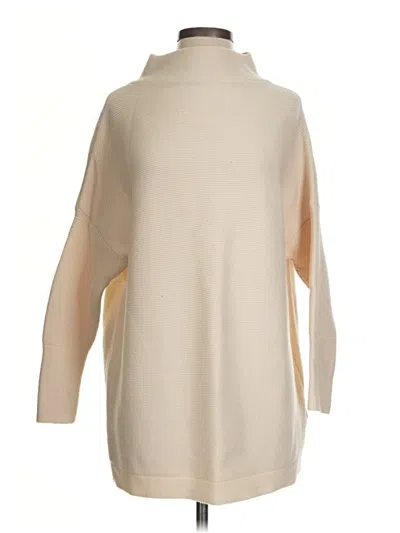 Pre-owned Unbranded Turtleneck Sweater In Ivory