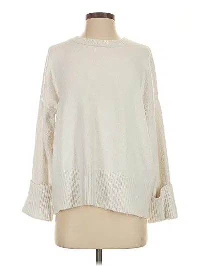 Pre-owned Unbranded Turtleneck Sweater In Ivory