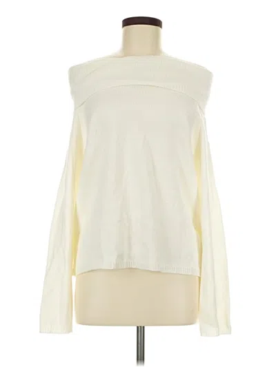 Pre-owned Unbranded Turtleneck Sweater In Ivory
